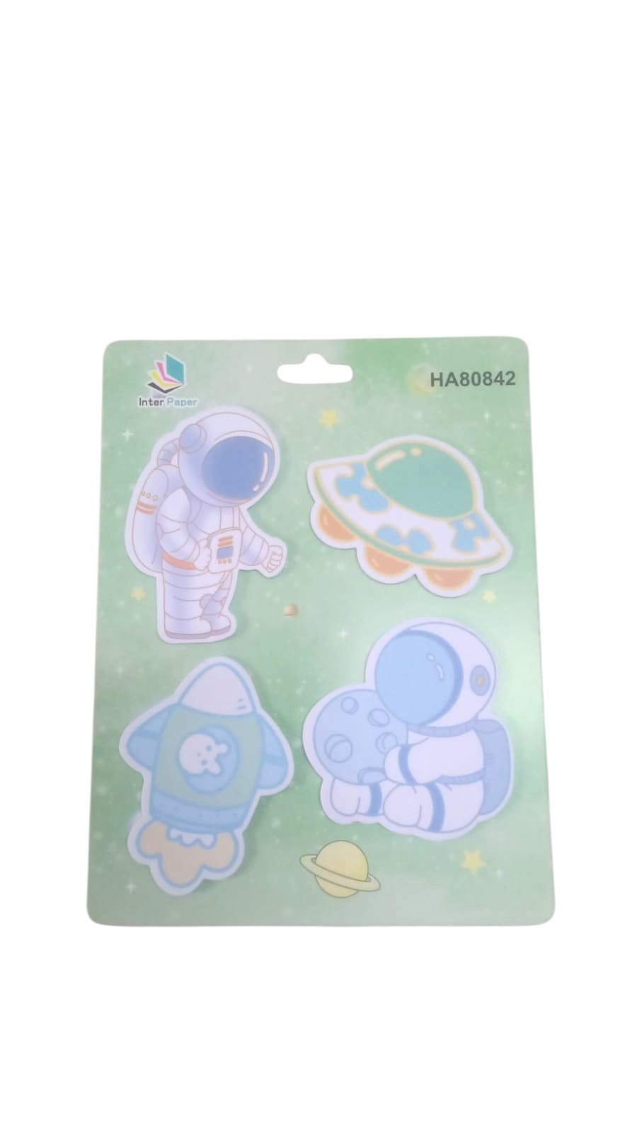 BLOCO ADESIVO ASTRONAUTA